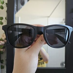 Sleek Black Sunglasses for Men